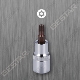 1/2" Dr. Bit Dado TORX® de Prueba de Manipulación
