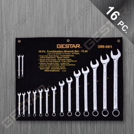 Juego de Llave Combinación 16 Pc. Métrico