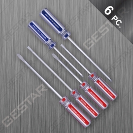 Juego de Destornillador Mecánico 6 Pc.