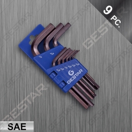 Juego de Llave Hex Métrica 9 Pc.