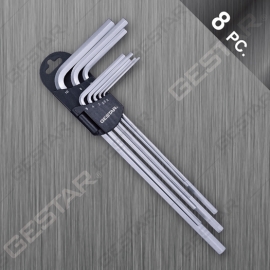 Juego de Llave Hex Torque Extensible Extra Larga 9 Pc.