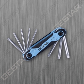 Juego de Llave Plegable TORX® 8 en 1 