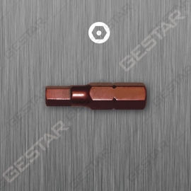 Bit Intercambiable 1/4" Hex x 25 mm L, con Pureba de Maripulación TORX®