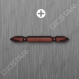 Bit Potente con Punta Doble 1/4" Hex x 45 mm L, Phillips