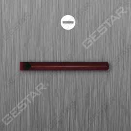 Bit Impacto 5/16” Hex x 80 mm L, Plano