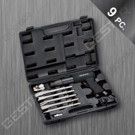 Juego de Cinceles para Martillo Neumático 9 Pc.