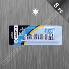 3/8" Dr. Juego de E-Dado en Porta 7 Pc.