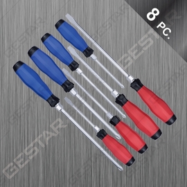 Juego de Destornillador Impacto con Agarre de Cojín 8 Pc.